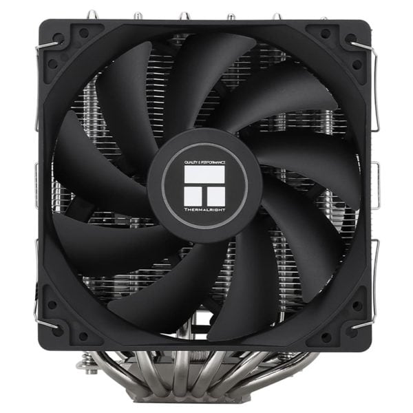 Efficiënte CPU koeling met krachtige ventilator voor gaming en high-performance computers. Geschikt voor optimale thermische prestaties en betrouwbare werking.