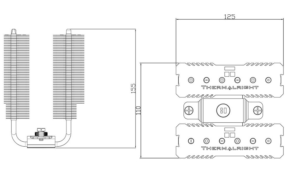 Thermalright Peerless Assassin 120 SE TL-C12C Luchtkoeler H7