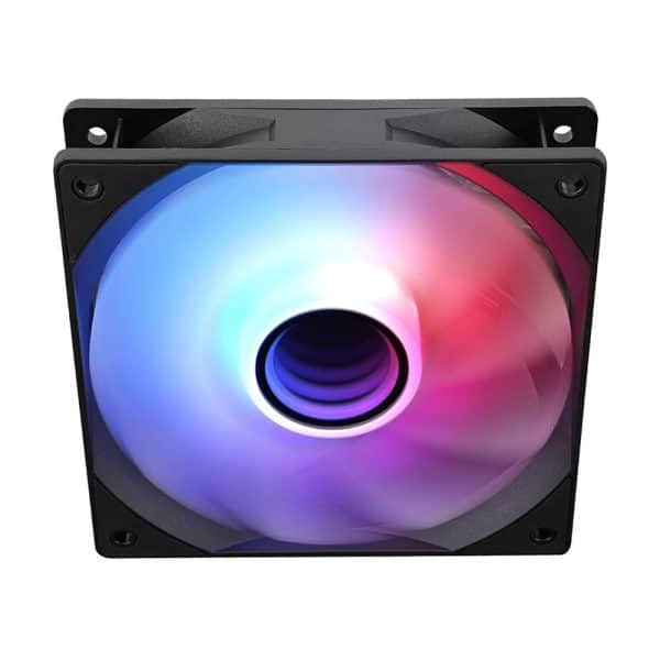 Een gamingventilator met kleurrijke RGB-verlichting, ideaal voor gaming-PC's en high-performance systemen, biedt optimale koeling en stijlvolle verlichting voor een krachtige gaming setup.