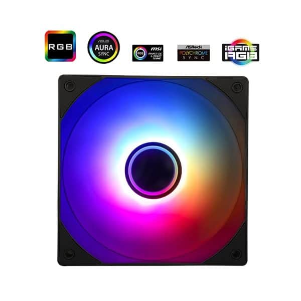 Luchtkoeler met kleurrijk RGB-licht en snelle ventilator, ideaal voor gaming en high-performance computers. Verbeter je systeemkoeling en esthetiek met deze krachtige, stijlvolle luchtkoeler.