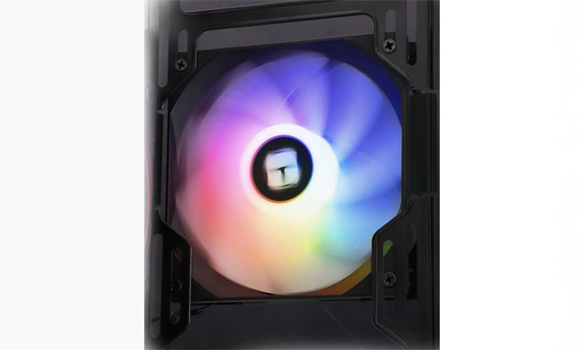 ARGB verlichte 120mm ventilator voor PC-behuizingen.