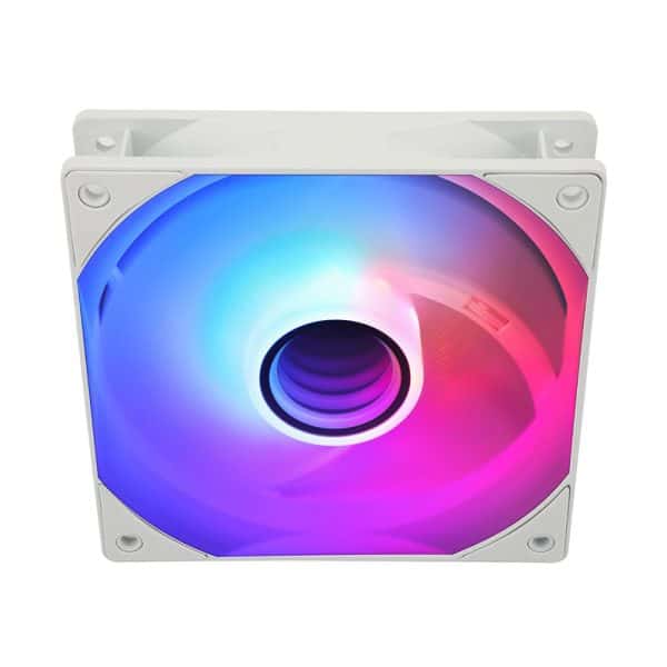 RGB LED ventilator voor gaming en streaming.