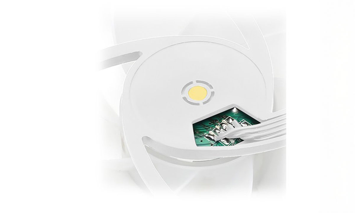 Thermalright TL-C12W-S V3 Wit 3-Pack Behuizingsventilator H5