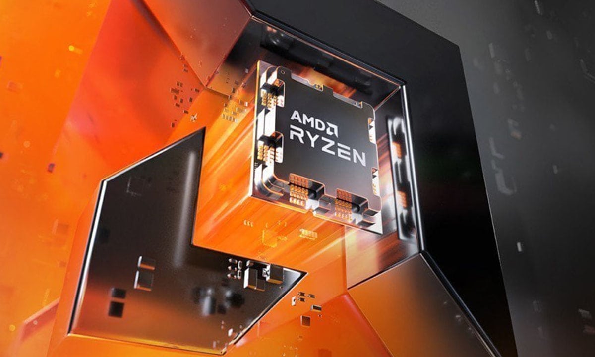 AMD Ryzen 5 7600 processor met 6 kernen en 32MB cache, geschikt voor high-performance gaming en computing, compatibel met Socket AM5.