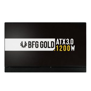 Volledig modulaire 1200W BFG Gold voeding met ATX 3.0 en 80+ Gold certificering, geschikt voor high-performance gaming en krachtige PC-builds.