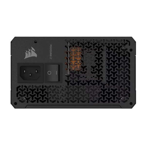 Corsair RM1000e 2025 1000W volledig modulaire voeding met 80+ Gold efficiëntie, PCIe 5.1 ondersteuning en ATX 3.1 compatibiliteit, ideaal voor high-end gaming en krachtige PC-builds.