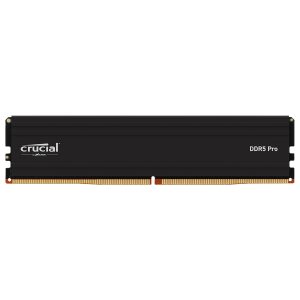 Crucial DDR5 Pro 16GB RAM module voor high-performance gaming en computergebruik, compatibel met Intel XMP 3.0 en AMD EXPO, snel en betrouwbaar geheugen voor optimale prestaties.