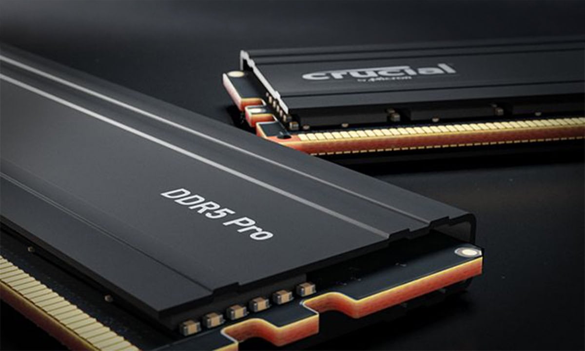 Crucial Pro 16GB DDR5 RAM module met 5600MHz snelheid en Intel XMP 3.0 ondersteuning, ideaal voor gaming en high-performance PC builds.