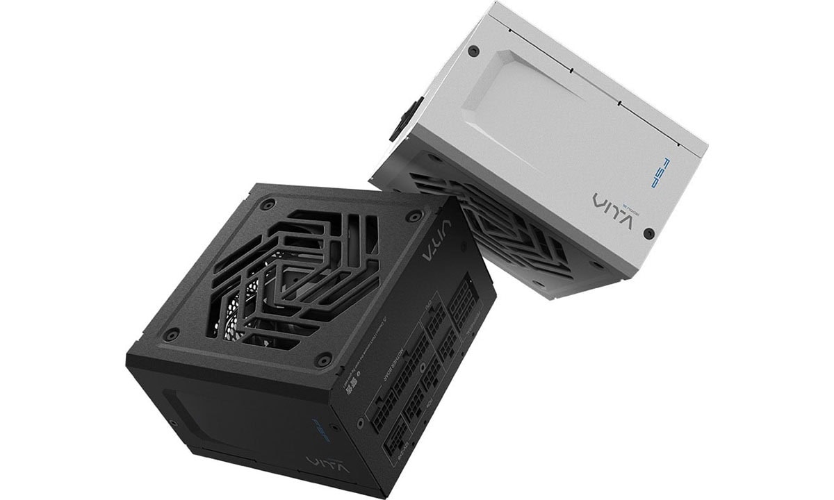 Hoogwaardige FSP VITA GM 1000W 80+ Gold volledig modulaire voeding met 120mm ventilator, ontworpen voor optimale prestaties en efficiëntie in gaming en high-performance systemen.