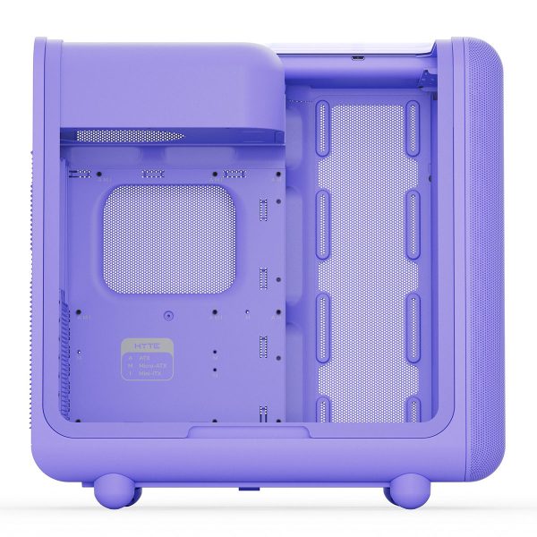 Hyte X50 Taro Milk mid tower gaming behuizing met gehard glas en USB 3.2.