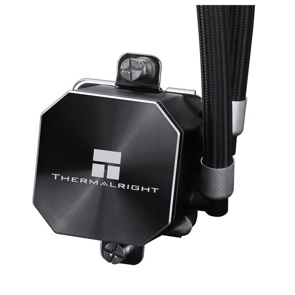 Thermaleight Frozen Edge 240 Zwart CPU waterkoeler voor Intel en AMD, 240mm radiator, geschikt voor krachtige gaming en overklok systemen.