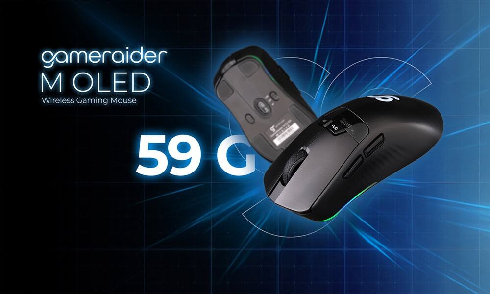 GameRaider M OLED Gaming Muis H1
