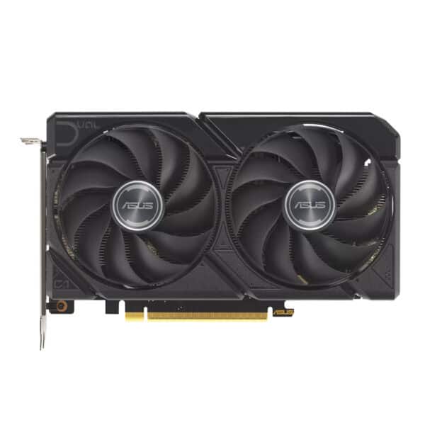 ASUS Radeon RX 9060 XT grafische kaart met 16GB GDDR6 geheugen en dual-fans voor gaming en high-performance graphics.