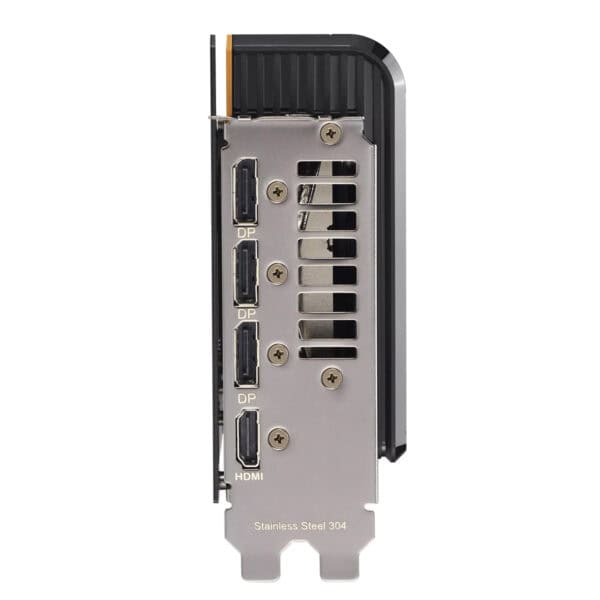 ASUS Radeon RX 9070 EVO OC grafische kaart met HDMI en DisplayPort aansluitingen, ontworpen voor gaming en high-performance PC builds.