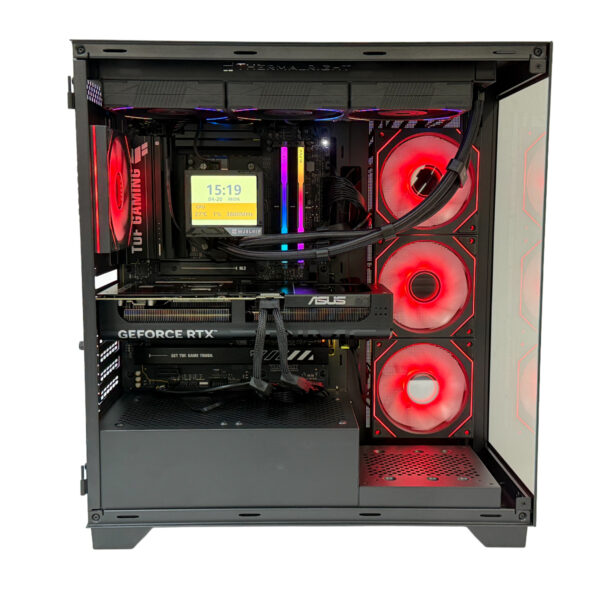 Elite 5070 Amd Ryzen 7 7800x3d Tray Rtx 5070 Oc 12gb 32gb Ram 2tb M.2 Ssd Gaming Pc – Powered By Asus 3