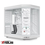 ELITE-WHITE9070XT / AMD Ryzen 7 9800X3D TRAY / 9070 XT White OC 16GB / 32GB RAM / 1TB M.2 SSD Gaming PC - Powered By ASUS