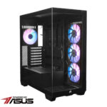 MANTIS-9070 / AMD Ryzen 7 9800X3D TRAY / 9070 OC 16GB / 32GB RAM / 1TB M.2 SSD Gaming PC - Powered By ASUS