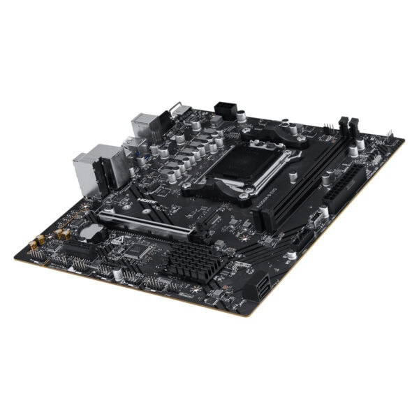 Moederbord MSI PRO A620AM-B EVO met DDR5, AM5 socket, M.2, HDMI en VGA voor gaming en high-performance PC's.