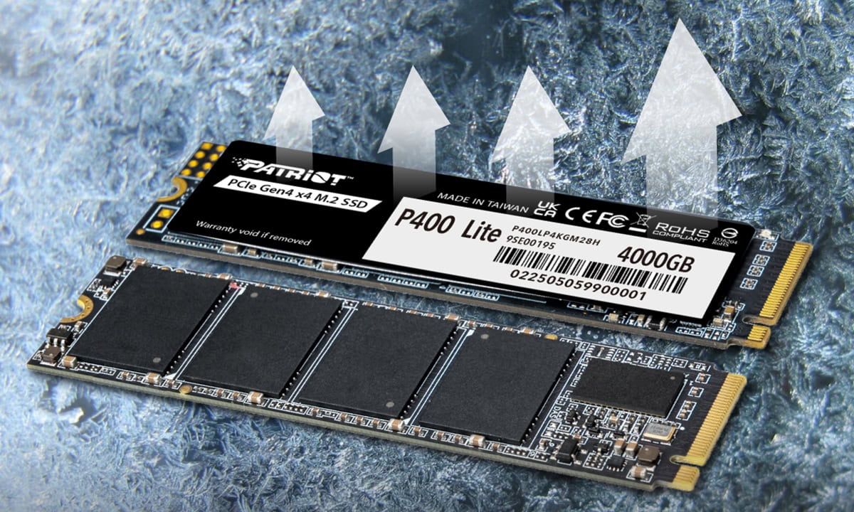 Geheugenmodule P400 Lite voor gaming en high-performance computers, geschikt voor snelle data-overdracht en verbeterde systeemprestaties.