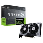 Msi Geforce Rtx 5060 8g Ventus 2x Oc 8gb Gddr7 128 Bit Dlss 4 Grafische Kaart 1