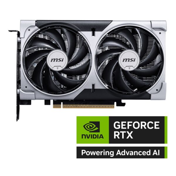 Msi Geforce Rtx 5060 8g Ventus 2x Oc 8gb Gddr7 128 Bit Dlss 4 Grafische Kaart 3