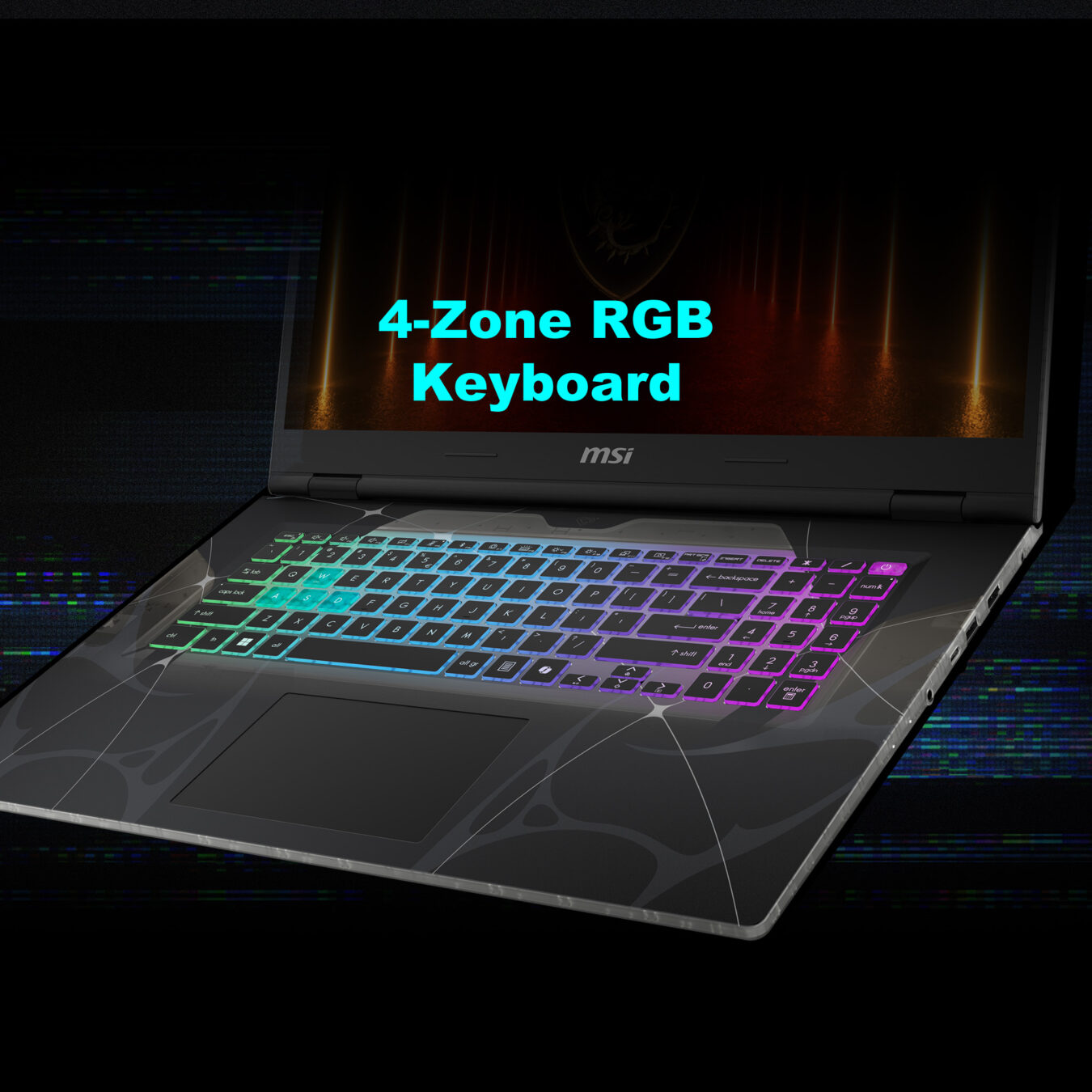 MSI CYBORG 17 B13WFKG-229NL Intel Core i7-13620H 16GB DDR5 512GB SSD GeForce RTX 5060 8GB 17.3 inch Full HD 144Hz IPS-level W11 Home Gaming Laptop h9