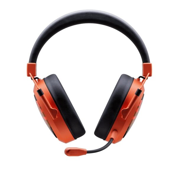 Draadloze AKKO MA02W Wasteland Survival gaming headset met RGB-verlichting, comfortabel ontwerp en uitstekende geluidskwaliteit voor gamers.