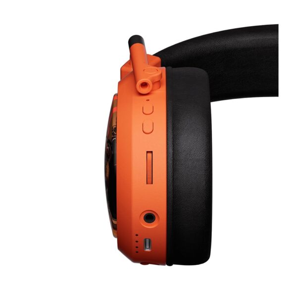 Draadloze gaming headset met Wasteland Survival RGB-verlichting, comfortabel ontwerp en uitstekende geluidskwaliteit voor gamers.