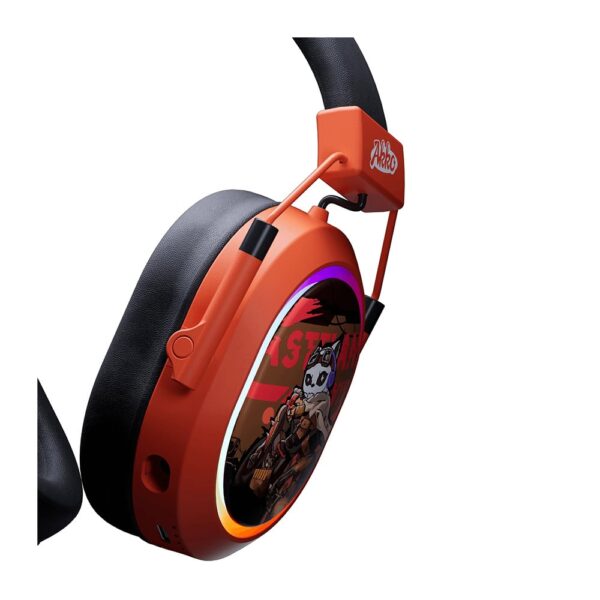 AKKO MA02W Wasteland Survival RGB Draadloze Gaming Headset voor ultieme game-ervaring.