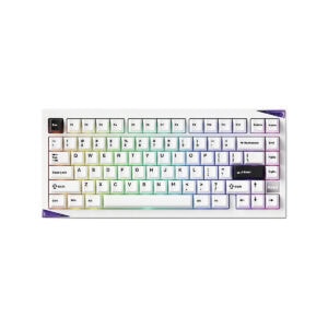 Akko Mineral 01 VIA Stellar Rose RGB draadloos mechanisch gaming toetsenbord met kleurrijke backlight en hot-swappable switches. Perfect voor gamers en professionals die op zoek zijn naar een stijlvol.