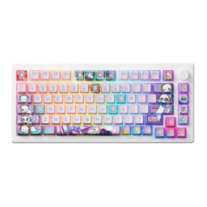 AKKO MOD 007B HE PC toetsenbord met Hall Effect magnetische switches, RGB-verlichting, draadloos en hot-swap functionaliteit, perfect voor gaming en professionele gebruik.