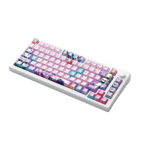 AKKO MOD 007B HE PC gaming toetsenbord met magnetische switches en RGB-verlichting.