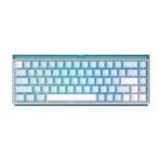 AKKO Ray68 HE Blue White 65% AstroAim Magnetische Switch 8K Hz Hall Effect Hotswap ARGB Draadloze Gaming Toetsenbord