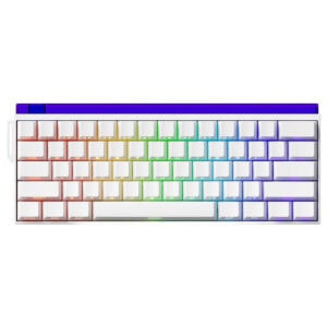 RGB gaming toetsenbord met magnetische switches, Hall-effect, 8K Hz polling rate en hot-swap functies, perfect voor gamers en tech-liefhebbers.