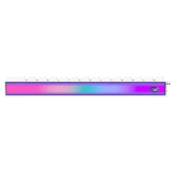 AKKO Veekos Shine60 HE 60% RGB gaming toetsenbord met magnetische switches, Hall-effect technologie, 8K Hz polling rate en hotswap functies, ideaal voor gamers en techliefhebbers.