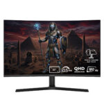 GameRaider HORUS GR32QC18V 32 inch 180Hz 0.5ms 2K QHD Adaptive Sync VA Gebogen Pivot Gaming Monitor