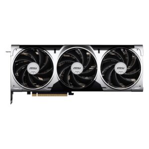 Drieventilatoren MSI GeForce RTX 5070 Ti Ventus 3X OC grafische kaart met geavanceerde koeling en GDDR7 geheugen voor gaming en high-performance toepassingen.