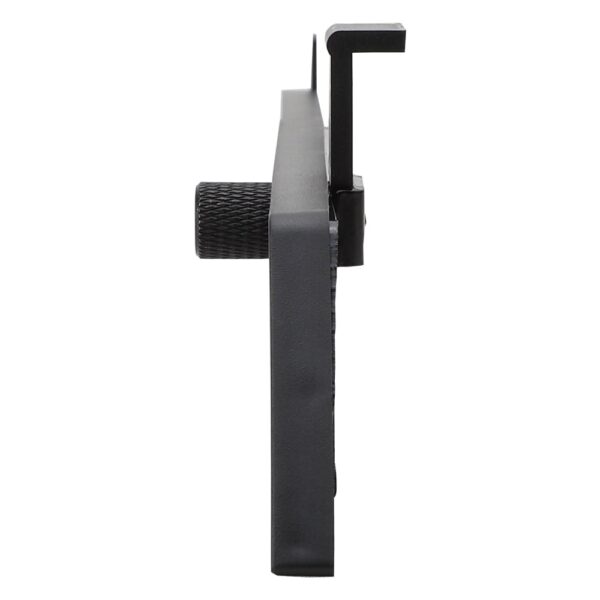 Close-up van de Thermalright TR-GCSF ARGB videokaartsteun, ontworpen voor stabiliteit en esthetiek in gaming PC's.