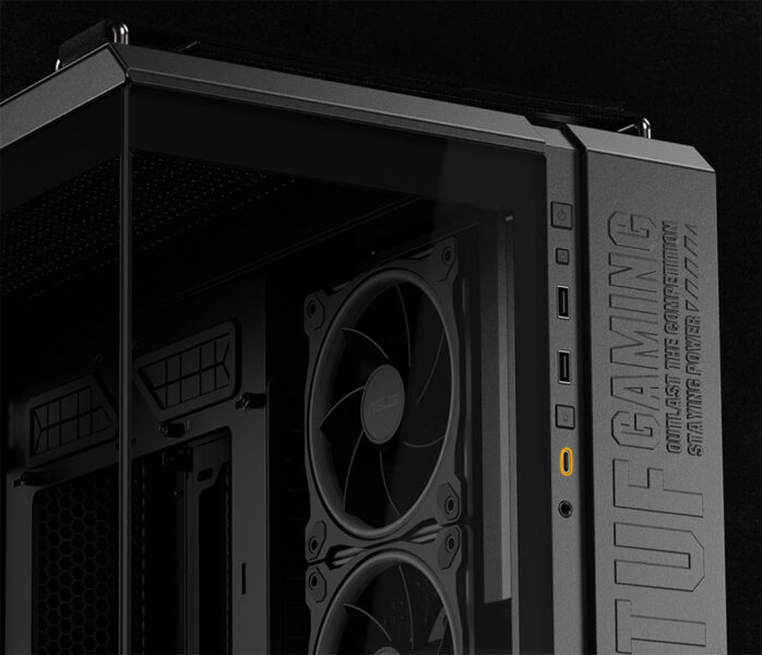 TUF Gaming GT502 Horizon ARGB - Black Edition ASUS TUF Gaming GT502 Horizon ARGB Zwarte Gaming Behuizing h12