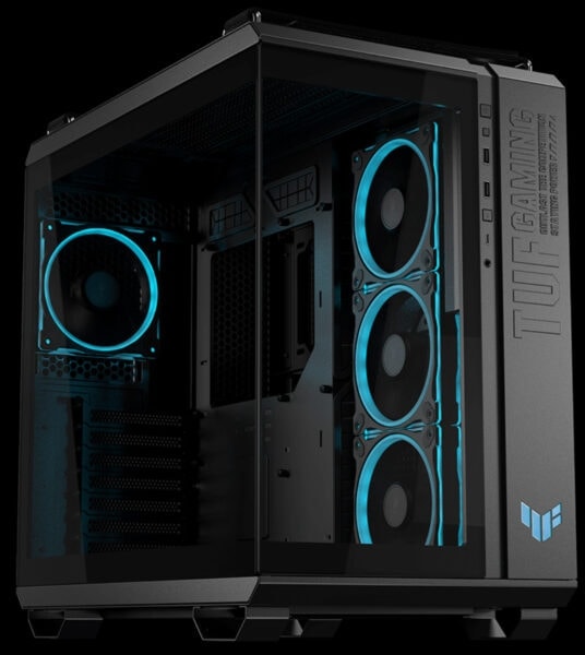 TUF Gaming GT502 Horizon ARGB - Black Edition ASUS TUF Gaming GT502 Horizon ARGB Zwarte Gaming Behuizing h3