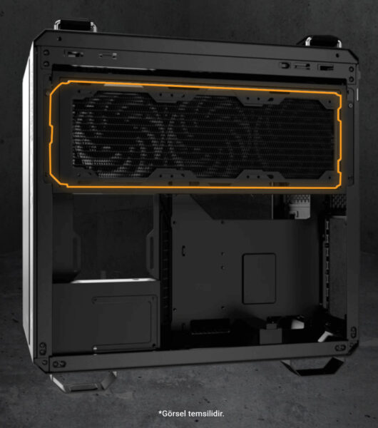 TUF Gaming GT502 Horizon ARGB - Black Edition ASUS TUF Gaming GT502 Horizon ARGB Zwarte Gaming Behuizing h5