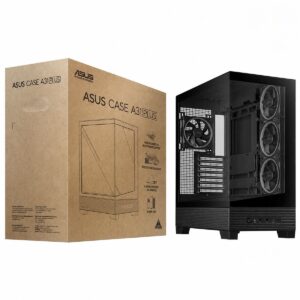 Asus A31 Plus Tg Argb Zwart Tempered Glass Usb 3.2 Mid Tower Atx Gaming Behuizing 2