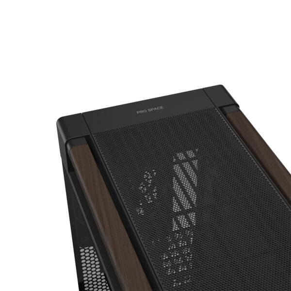 Asus Proart Pa602 Walnut Wood Edition Gehard Glas Usb 3.2 Mid Tower E Atx Behuizing 12