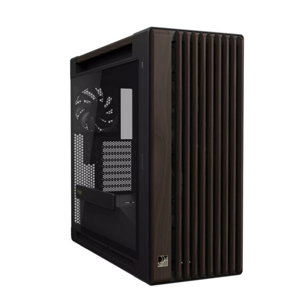 Asus Proart Pa602 Walnut Wood Edition Gehard Glas Usb 3.2 Mid Tower E Atx Behuizing 2