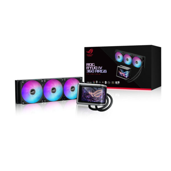 Asus Rog Ryuo Iv 360 Argb 360mm Intel Amd Compatibele Cpu Waterkoeler 9