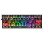 DAREU COOL 60 Black-clear 60% ICE Blade Magnetische Switch 8K Hz Hall Effect Hotswap RGB Engels Gaming Toetsenbord