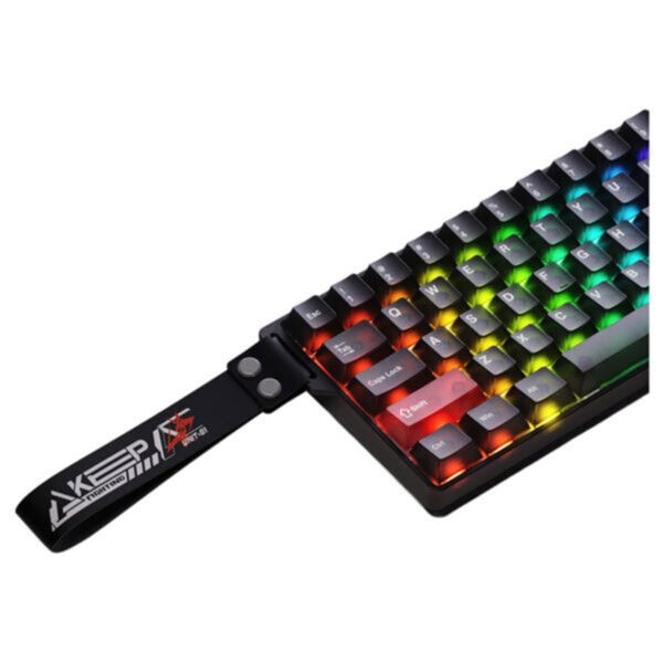 Compact RGB gaming toetsenbord met magnetische switches, Hall Effect, 8K Hz polling rate en hot-swap functies, ideaal voor gamers die optimale prestaties zoeken.