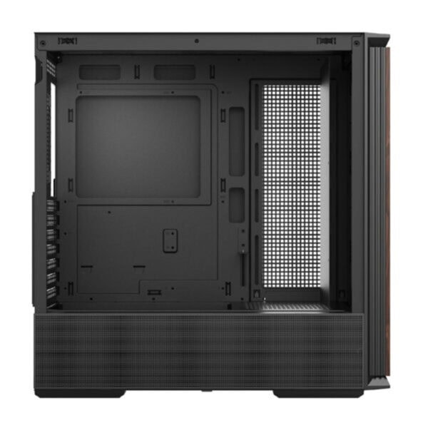 Geschikt voor gaming PC's met ARGB ventilatoren en glasdeur.