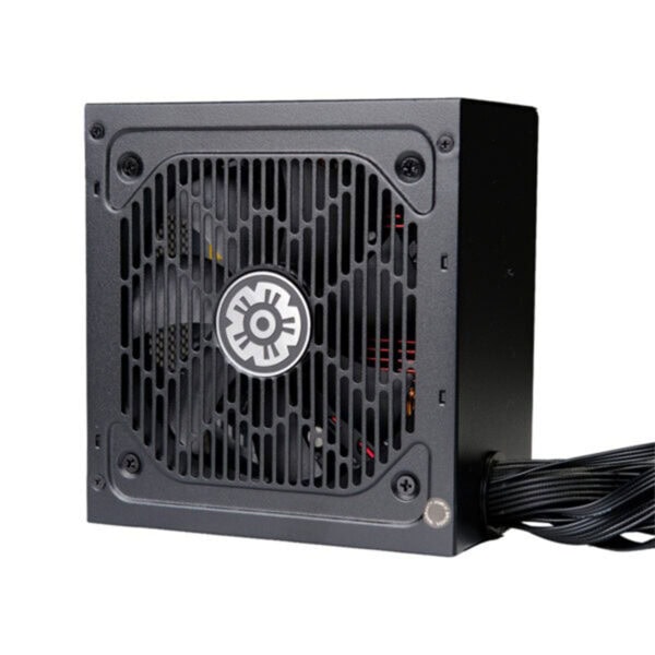 Energiezuinige voeding met ventilator en ARGB-verlichting voor gaming PC's.