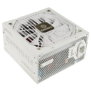Energiezuinige Enermax Platimax II 1200DF voeding, volledig modulair, 1200W, 80+ Platinum, PCIe 5.1, geschikt voor high-end gaming en krachtige PC-builds.